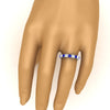 Load image into Gallery viewer, eternity-east-west-bezel-set-2.85-carat-diamond-and-sapphire-wedding-band-in-white-gold-FD8072ROBGSABLHAND-2.85CT-NL-WG?v=1751956639