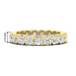 Load image into Gallery viewer, Eternity East West Bezel Set 2.85 Carat Diamond Wedding Band
