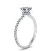 Load image into Gallery viewer, eternity-hidden-halo-asscher-cut-diamond-engagement-ring-in-FD-9168ASRANGLE3-NL-WG