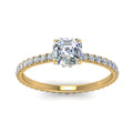 Thumbnail 4 - eternity-hidden-halo-asscher-cut-diamond-engagement-ring-in-FD-9168ASRANGLE3-NL-YG