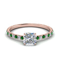 Thumbnail 79 - eternity-hidden-halo-asscher-cut-diamond-engagement-ring-with-emerald-in-FD-9168ASRGEMGRANGLE3-NL-RG
