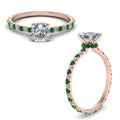 Thumbnail 78 - eternity-hidden-halo-asscher-cut-diamond-engagement-ring-with-emerald-in-FD-9168ASRGEMGRANGLE3-NL-RG