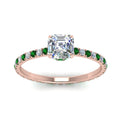 Thumbnail 80 - eternity-hidden-halo-asscher-cut-diamond-engagement-ring-with-emerald-in-FD-9168ASRGEMGRANGLE3-NL-RG