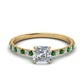 Thumbnail 23 - eternity-hidden-halo-asscher-cut-diamond-engagement-ring-with-emerald-in-FD-9168ASRGEMGRANGLE3-NL-YG