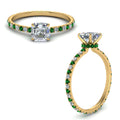 Thumbnail 22 - eternity-hidden-halo-asscher-cut-diamond-engagement-ring-with-emerald-in-FD-9168ASRGEMGRANGLE3-NL-YG