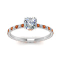 Thumbnail 44 - eternity-hidden-halo-asscher-cut-diamond-engagement-ring-with-orange-sapphire-in-FD-9168ASRGSAORANGLE3-NL-WG