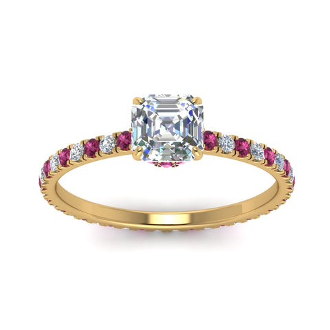 eternity-hidden-halo-asscher-cut-diamond-engagement-ring-with-pink-sapphire-in-FD-9168ASRGSADRPIANGLE3-NL-YG