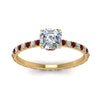 Load image into Gallery viewer, eternity-hidden-halo-asscher-cut-diamond-engagement-ring-with-ruby-in-FD-9168ASRGRUDRANGLE3-NL-YG