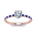 Thumbnail 64 - eternity-hidden-halo-asscher-cut-diamond-engagement-ring-with-sapphire-in-FD-9168ASRGSABLANGLE3-NL-RG