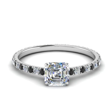 eternity-hidden-halo-asscher-cut-engagement-ring-with-black-diamond-in-FD-9168ASRGBLACKANGLE3-NL-WG