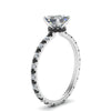 Load image into Gallery viewer, eternity-hidden-halo-asscher-cut-engagement-ring-with-black-diamond-in-FD-9168ASRGBLACKANGLE3-NL-WG