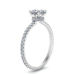 Load image into Gallery viewer, eternity-hidden-halo-cushion-cut-diamond-engagement-ring-in-FD-9168CURANGLE3-NL-WG
