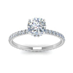 Load image into Gallery viewer, eternity-hidden-halo-cushion-cut-diamond-engagement-ring-in-FD-9168CURANGLE3-NL-WG
