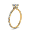 Load image into Gallery viewer, eternity-hidden-halo-cushion-cut-diamond-engagement-ring-in-FD-9168CURANGLE3-NL-YG