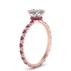 Load image into Gallery viewer, eternity-hidden-halo-cushion-cut-diamond-engagement-ring-with-pink-sapphire-in-FD-9168CURGSADRPIANGLE3-NL-RG