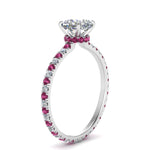 Load image into Gallery viewer, eternity-hidden-halo-cushion-cut-diamond-engagement-ring-with-pink-sapphire-in-FD-9168CURGSADRPIANGLE3-NL-WG
