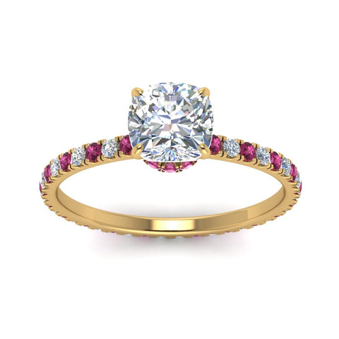 eternity-hidden-halo-cushion-cut-diamond-engagement-ring-with-pink-sapphire-in-FD-9168CURGSADRPIANGLE3-NL-YG