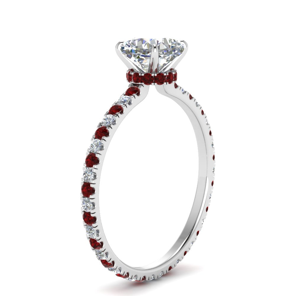eternity-hidden-halo-cushion-cut-diamond-engagement-ring-with-ruby-in-FD-9168CURGRUDRANGLE3-NL-WG