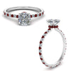 Load image into Gallery viewer, eternity-hidden-halo-cushion-cut-diamond-engagement-ring-with-ruby-in-FD-9168CURGRUDRANGLE3-NL-WG