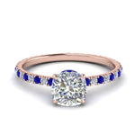 Load image into Gallery viewer, eternity-hidden-halo-cushion-cut-diamond-engagement-ring-with-sapphire-in-FD-9168CURGSABLANGLE3-NL-RG
