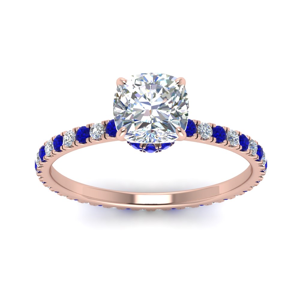 eternity-hidden-halo-cushion-cut-diamond-engagement-ring-with-sapphire-in-FD-9168CURGSABLANGLE3-NL-RG