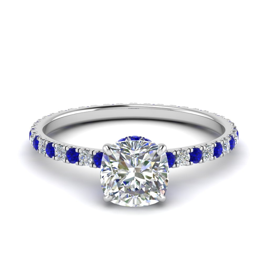 eternity-hidden-halo-cushion-cut-diamond-engagement-ring-with-sapphire-in-FD-9168CURGSABLANGLE3-NL-WG