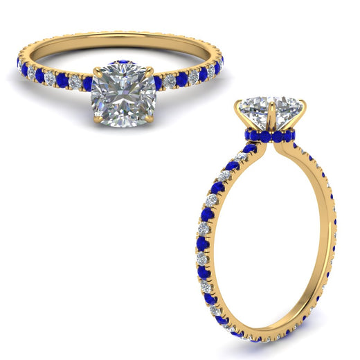 eternity-hidden-halo-cushion-cut-diamond-engagement-ring-with-sapphire-in-FD-9168CURGSABLANGLE3-NL-YG