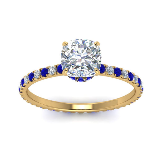 eternity-hidden-halo-cushion-cut-diamond-engagement-ring-with-sapphire-in-FD-9168CURGSABLANGLE3-NL-YG