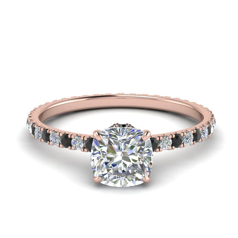 eternity-hidden-halo-cushion-cut-engagement-ring-with-black-diamond-in-FD-9168CURGBLACKANGLE3-NL-RG
