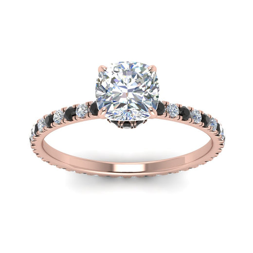 eternity-hidden-halo-cushion-cut-engagement-ring-with-black-diamond-in-FD-9168CURGBLACKANGLE3-NL-RG