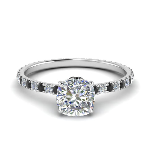 eternity-hidden-halo-cushion-cut-engagement-ring-with-black-diamond-in-FD-9168CURGBLACKANGLE3-NL-WG