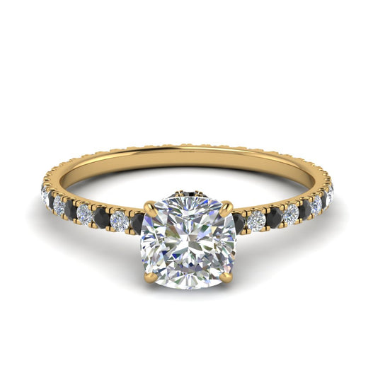 eternity-hidden-halo-cushion-cut-engagement-ring-with-black-diamond-in-FD-9168CURGBLACKANGLE3-NL-YG
