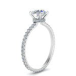 Load image into Gallery viewer, eternity-hidden-halo-diamond-engagement-ring-in-FD-9168RORANGLE3-NL-WG
