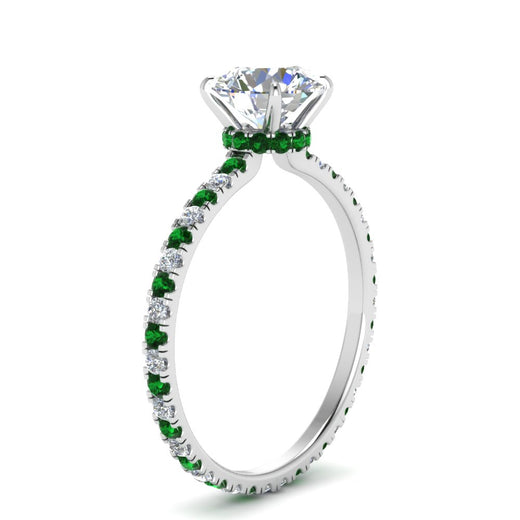 eternity-hidden-halo-diamond-engagement-ring-with-emerald-in-FD-9168RORGEMGRANGLE3-NL-WG