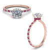 Load image into Gallery viewer, eternity-hidden-halo-diamond-engagement-ring-with-pink-sapphire-in-FD-9168RORGSADRPIANGLE3-NL-RG