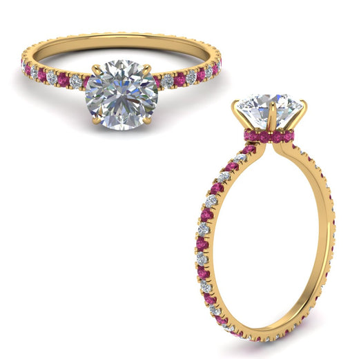 eternity-hidden-halo-diamond-engagement-ring-with-pink-sapphire-in-FD-9168RORGSADRPIANGLE3-NL-YG