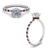 Load image into Gallery viewer, eternity-hidden-halo-diamond-engagement-ring-with-ruby-in-FD-9168RORGRUDRANGLE3-NL-WG
