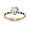Load image into Gallery viewer, eternity-hidden-halo-diamond-engagement-ring-with-ruby-in-FD-9168RORGRUDRANGLE3-NL-YG