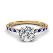eternity-hidden-halo-diamond-engagement-ring-with-sapphire-in-FD-9168RORGSABLANGLE3-NL-YG