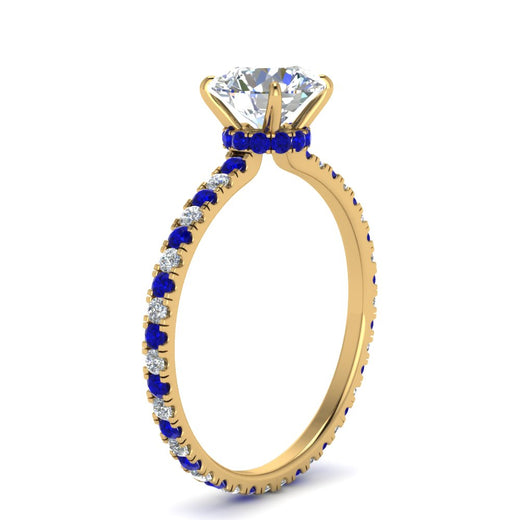 eternity-hidden-halo-diamond-engagement-ring-with-sapphire-in-FD-9168RORGSABLANGLE3-NL-YG