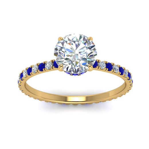 eternity-hidden-halo-diamond-engagement-ring-with-sapphire-in-FD-9168RORGSABLANGLE3-NL-YG