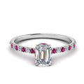 Thumbnail 37 - eternity-hidden-halo-emerald-cut-diamond-engagement-ring-with-pink-sapphire-in-FD-9168EMRGSADRPIANGLE3-NL-WG