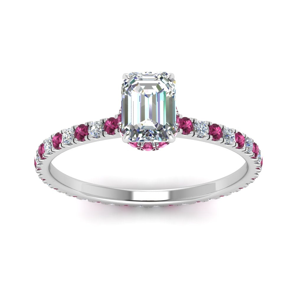 eternity-hidden-halo-emerald-cut-diamond-engagement-ring-with-pink-sapphire-in-FD-9168EMRGSADRPIANGLE3-NL-WG