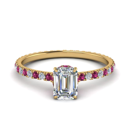 eternity-hidden-halo-emerald-cut-diamond-engagement-ring-with-pink-sapphire-in-FD-9168EMRGSADRPIANGLE3-NL-YG