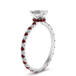 Load image into Gallery viewer, eternity-hidden-halo-emerald-cut-diamond-engagement-ring-with-ruby-in-FD-9168EMRGRUDRANGLE3-NL-WG
