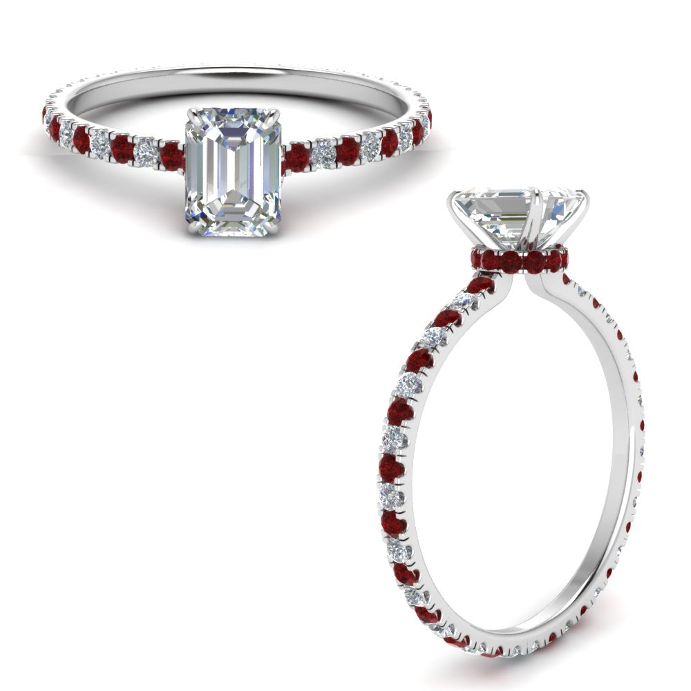 eternity-hidden-halo-emerald-cut-diamond-engagement-ring-with-ruby-in-FD-9168EMRGRUDRANGLE3-NL-WG