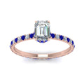 Thumbnail 62 - eternity-hidden-halo-emerald-cut-diamond-engagement-ring-with-sapphire-in-FD-9168EMRGSABLANGLE3-NL-RG