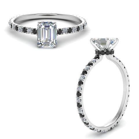 eternity-hidden-halo-emerald-cut-engagement-ring-with-black-diamond-in-FD-9168EMRGBLACKANGLE3-NL-WG