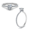 Load image into Gallery viewer, eternity-hidden-halo-heart-shaped-diamond-engagement-ring-in-FD-9168HTRANGLE3-NL-WG