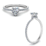 Load image into Gallery viewer, eternity-hidden-halo-heart-shaped-diamond-engagement-ring-in-FD-9168HTRANGLE3-NL-WG
